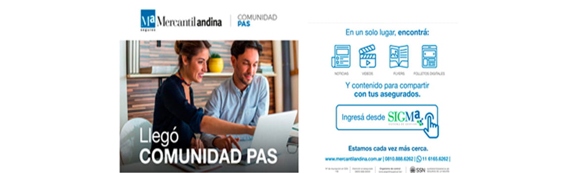 Mercantil andina lanzó su blog Comunidad PAS