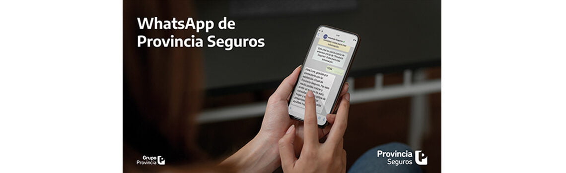 Provincia Seguros suma WhatsApp