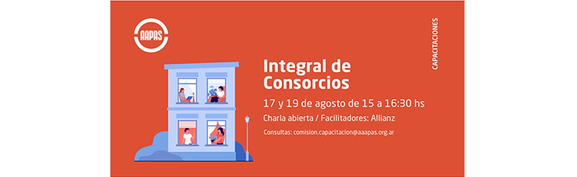 Integral de consorcio: capacitación de AAPAS y Allianz