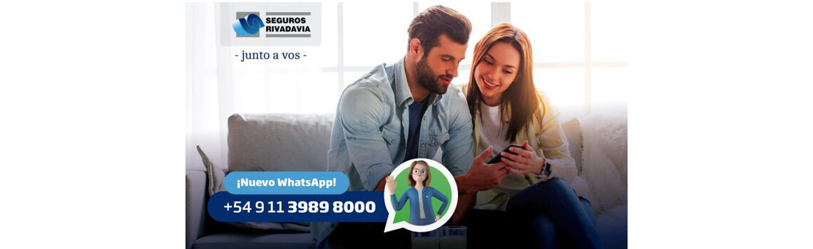 Seguros Rivadavia lanzó su WhatsApp corporativo